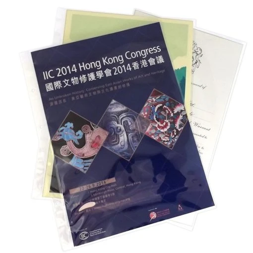 A3 - Archival Polyester Binder Storage Pages -tools shop A3 hole punched binder pages 1000x998