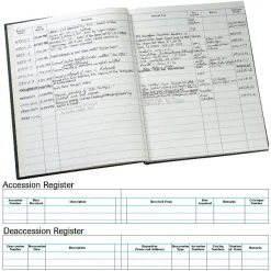 Accession And Deaccession Registers