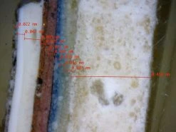 Digital Microscope - Standard Working Distance / 10x-70x & 200x / ABS | Dino Lite AM4113ZT -tools shop Artwork under digital microscope 800x600