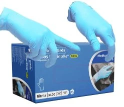 Nitrile Gloves - Blue