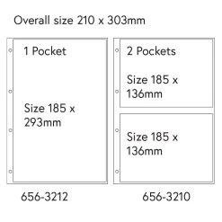 Archival Paper Binder Pages -tools shop Dimensions 800x800