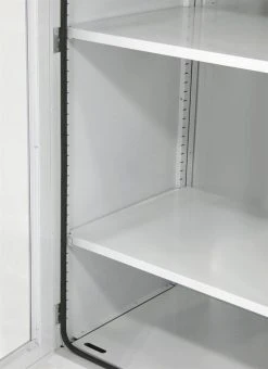 Museum Referencing Cabinet - Glazed Double Door -tools shop Doors seal to provide managed microclmate 726x1000