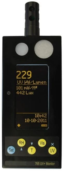 Environmental Meter | RH / Temp / Light (UV & Lux)