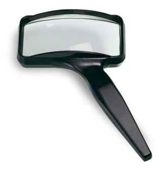 Aspheric Hand Magnifier 2"x4" (50mm X 100mm) 1 Aspheric Hand Magnifier 2"x4" (50mm X 100mm)