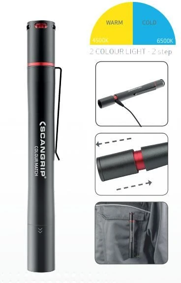 Matchpen R - 6500k/4500k Inspection Torch 2 Matchpen R - 6500k/4500k Inspection Torch - Image 2