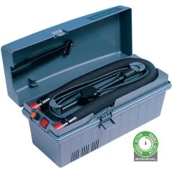 Museum Vac® In Carry Case With Suction Control | HEPA -tools shop Museum Vac with variable suction control in carry case 600x600