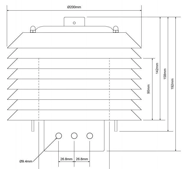 Outdoor Cover For Tinytag Data Logger 2 Outdoor Cover For Tinytag Data Logger - Image 2