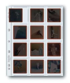 120 Film Negative Storage Binder Page 12no. 60x60mm