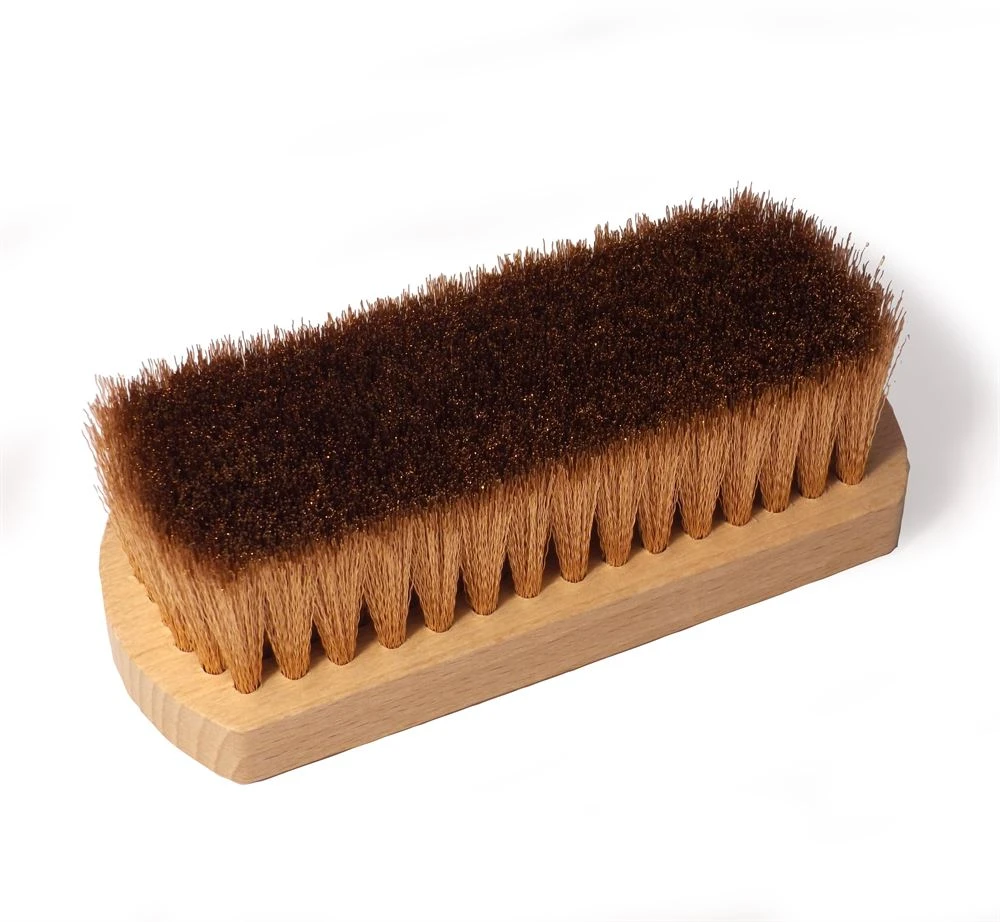 Phosphor Bronze Brush - Small Scrubbing Brush 133x50mm 2 Phosphor Bronze Brush - Small Scrubbing Brush 133x50mm - Image 2