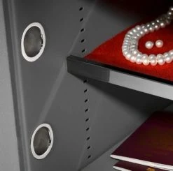 Fire Safe - Mini Vault Gold FR -tools shop Safe anti scratch shelf 524x520