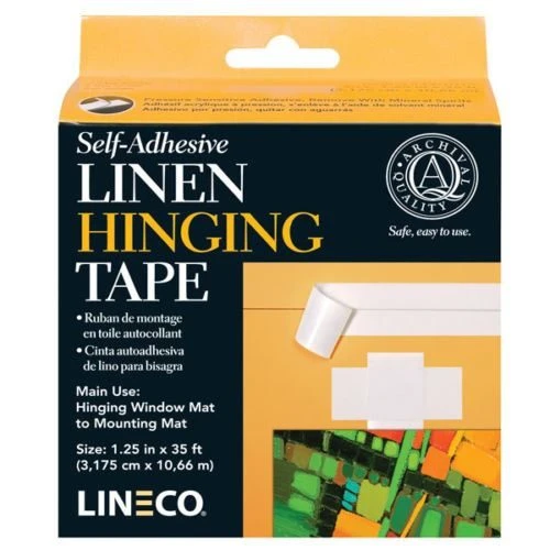 Self Adhesive Linen Hinging Tape - Lineco 2 Self Adhesive Linen Hinging Tape - Lineco - Image 2