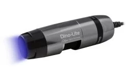 Digital Microscope - UV+White LED / Standard Working Distance / 20x-220x / Metal | Dino Lite AM7115MT-FUW