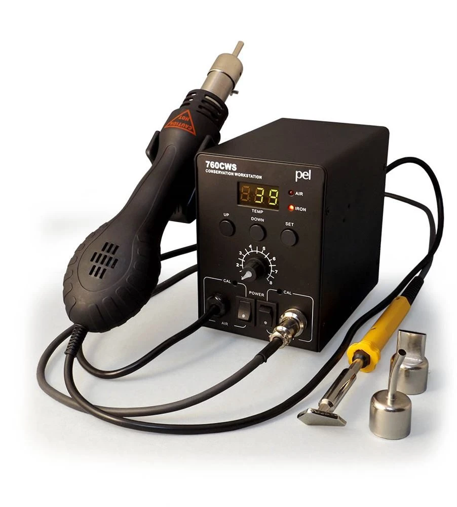 Conservation Work Station - Hot Air Pencil With Heated Spatula 1 Conservation Work Station - Hot Air Pencil With Heated Spatula