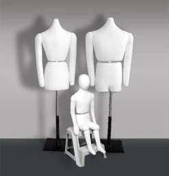 Mannequin Male, Female And Child Figures