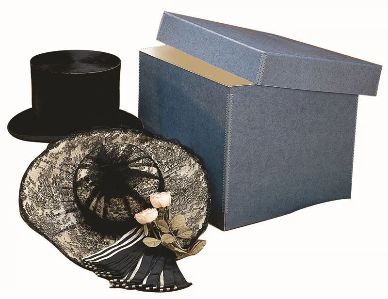 Hat Storage Box Archival - Unbuffered 1 Hat Storage Box Archival - Unbuffered