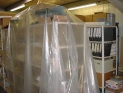Plastic Sheeting 4M X 50M Large Roll (folded To 2M Wide)
