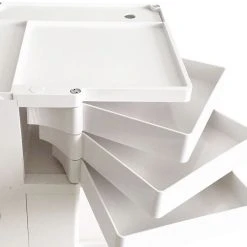 Boby Trolley - Utility Storage Unit -tools shop utility storage trolley drawers angle 733x733